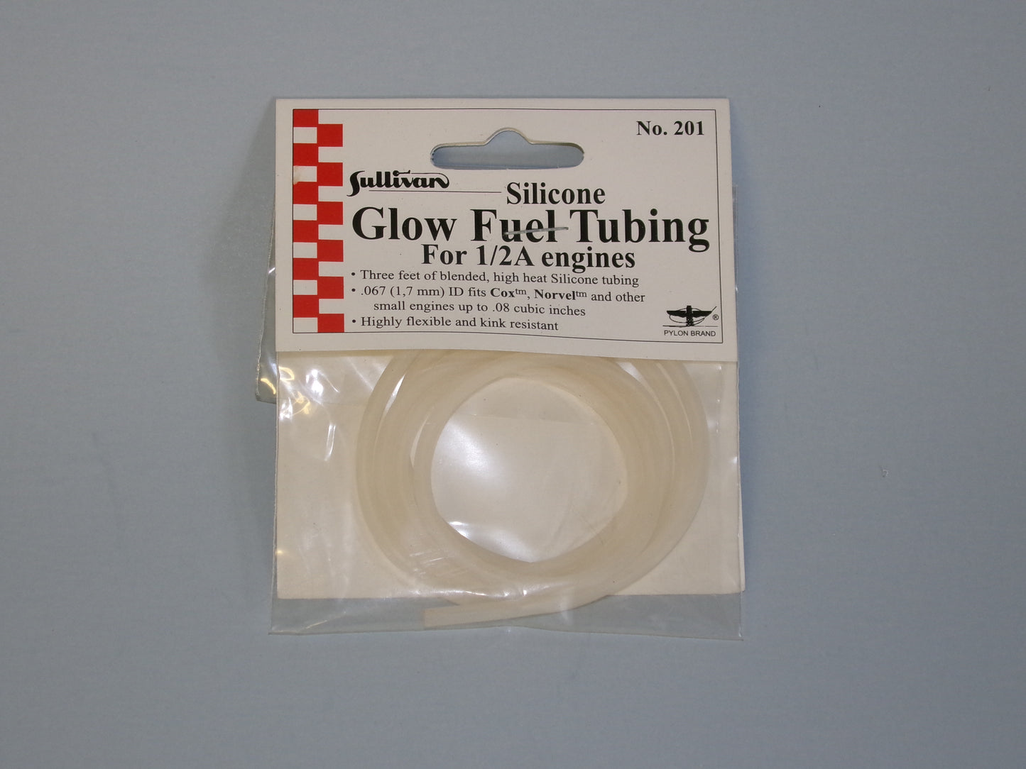 S201- 1/2 A Silicone Glow Fuel Tubing