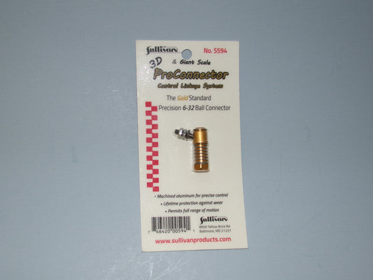 S594- 6-32" Ball Connector