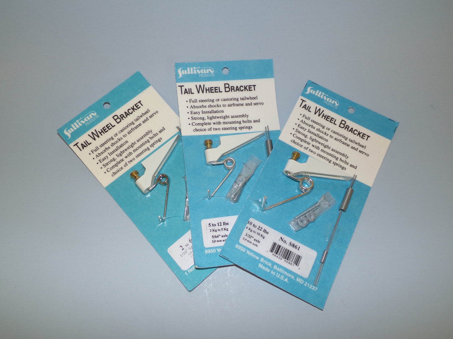 S861- Tailwheel Bracket (10-22 lb)