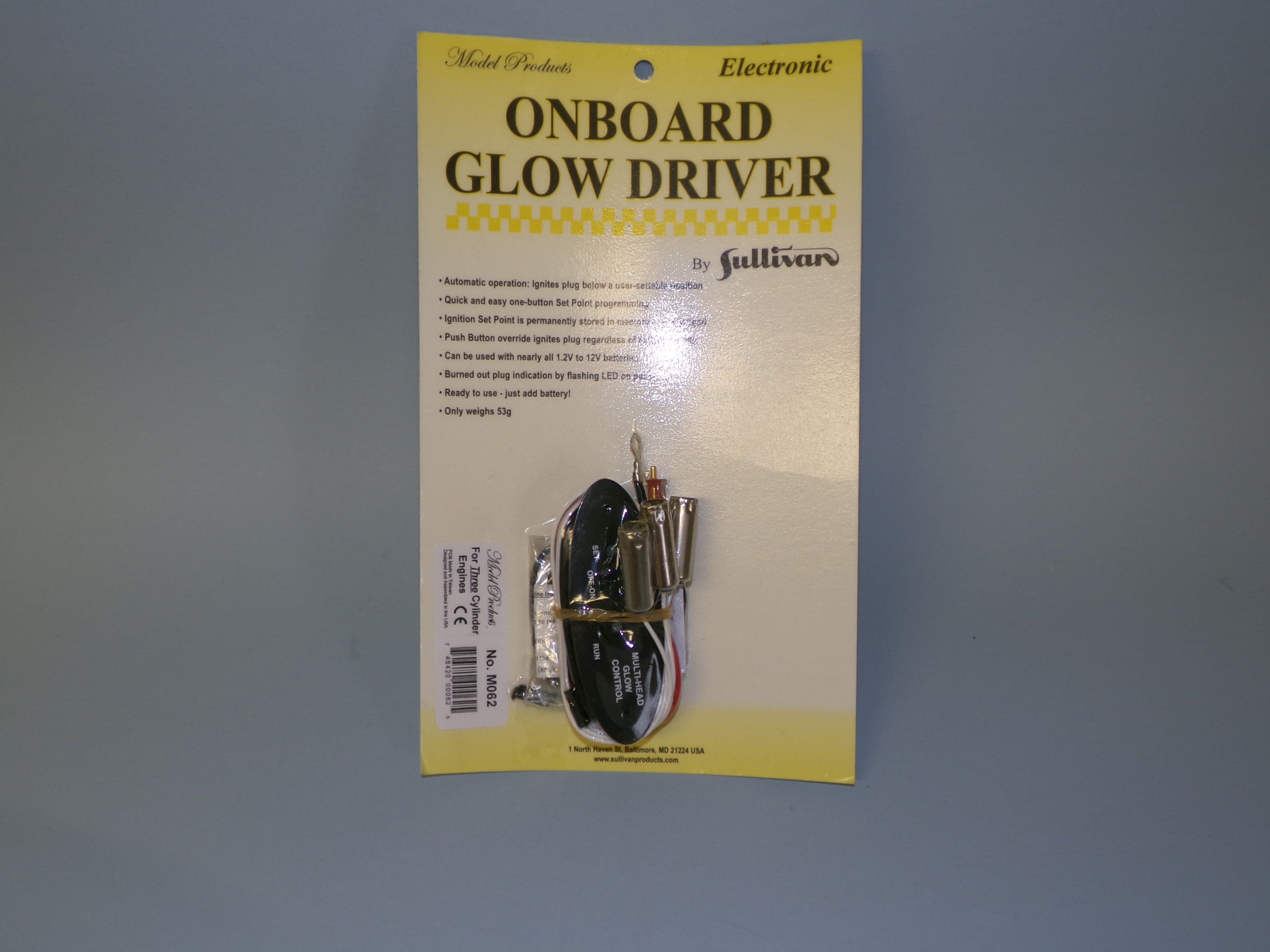 M062- Glow Driver (Three cylinder) – Sullivan Products