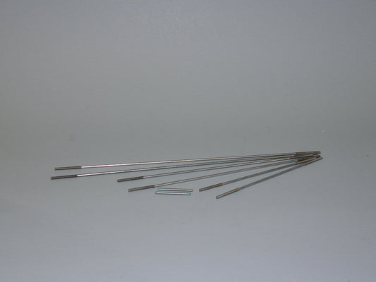 S499- Assorted 2-56" Single End Threaded Rods