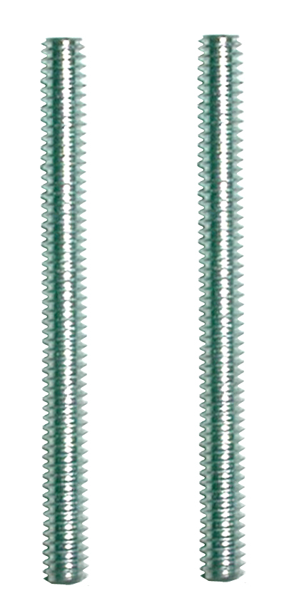 2-56 1″ All Thread Steel Studs